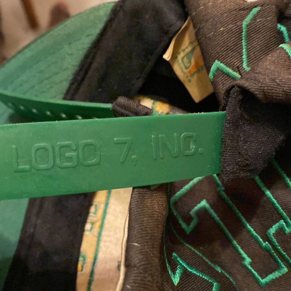 Seattle SuperSonics Vintage 90s Big Logo Athletic Hat Snapback Cap Sonics - Picture 17 of 17